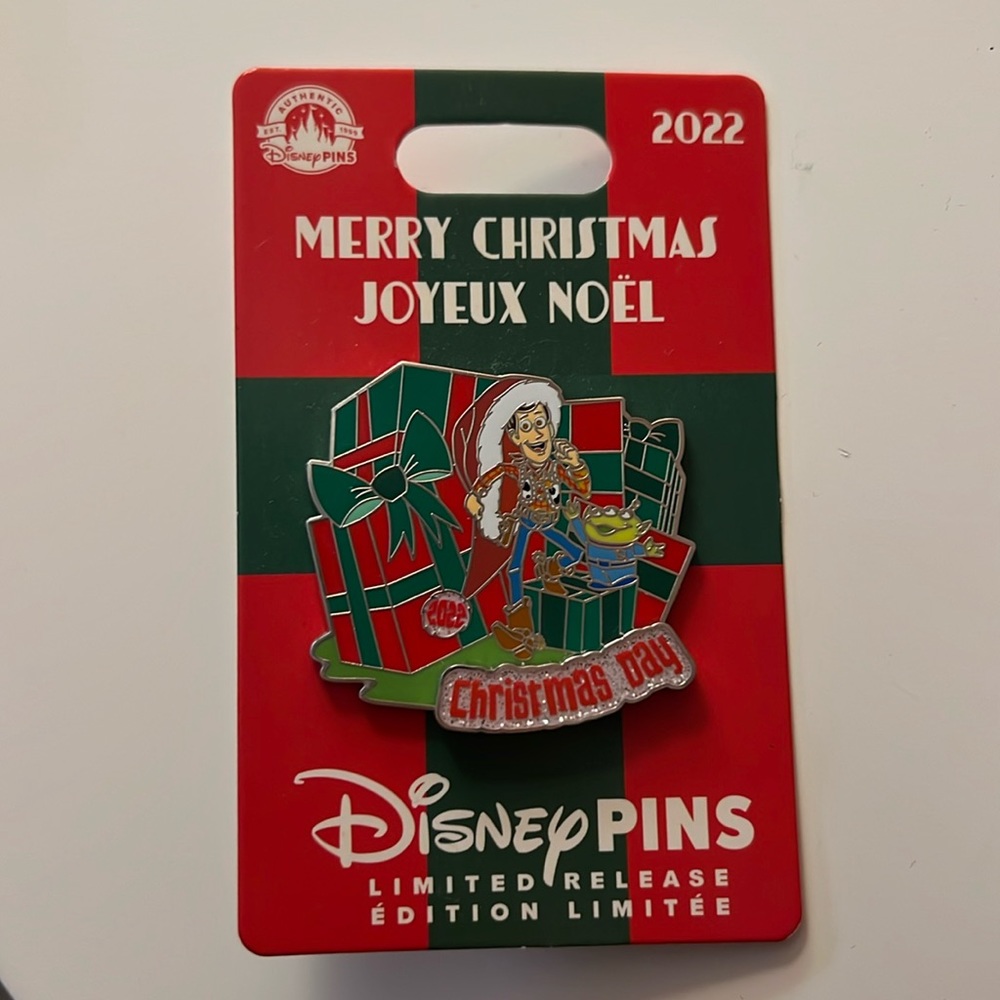 2022 Toy Story Christmas Disney Pin